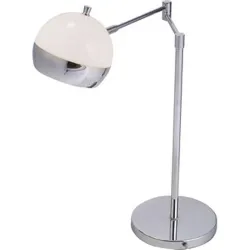 LAMPARA SOBREMESA CROMADA...