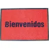 Compra ALFOMBRA BIENVENIDOS 50X75 ROJA AMBIT 9627613 al mejor precio