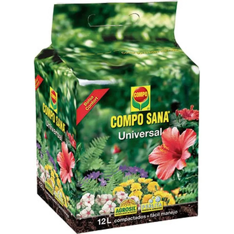 Compra SUBSTRATO UNIVERSAL COMPO SANA CONFORT 12 LITROS COMPO 1133118011 al mejor precio