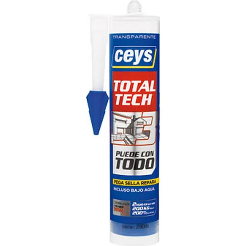 Compra ADHESIVO SELLADOR TOTAL TECH 290 ML TRANSPARENTE CEYS 507226 al mejor precio