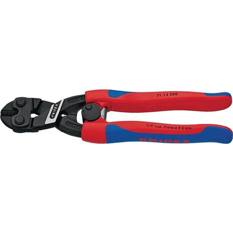 Compra CORTABULONES COMPACTO "COBOLT" 200 MM CON MUELLE KNIPEX 71 12 200 al mejor precio