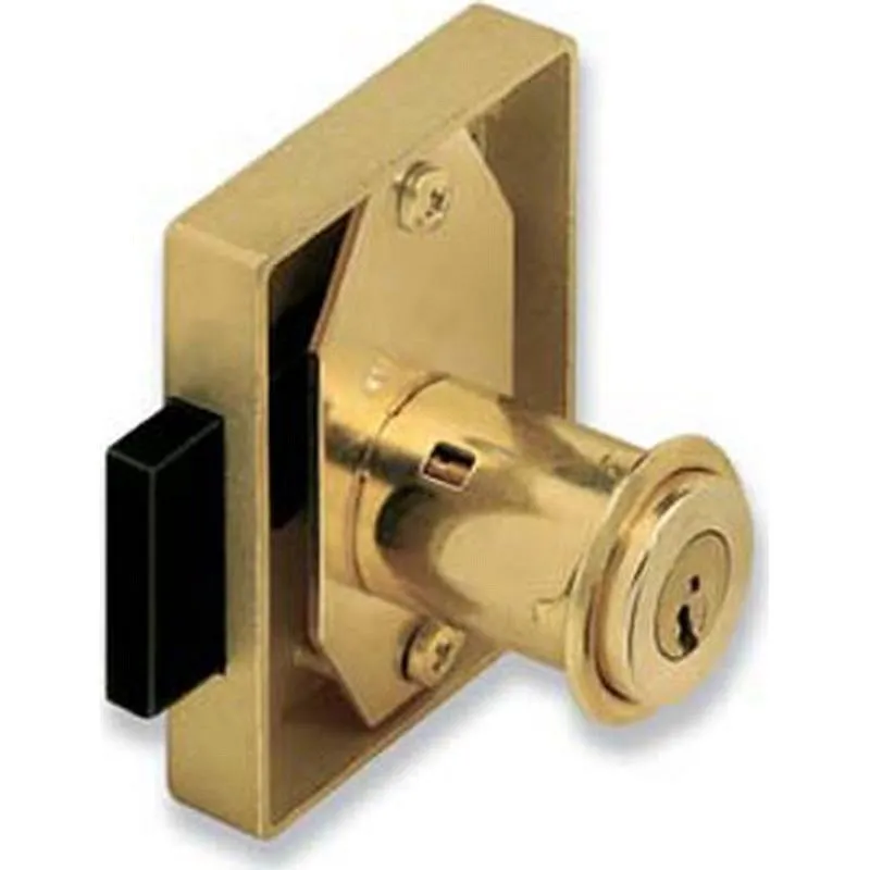 Compra CERRADURA 23R/30MMSOBREPONER MUEBLE BOMBILLO 25MM LATONADA URKO 7103930 al mejor precio