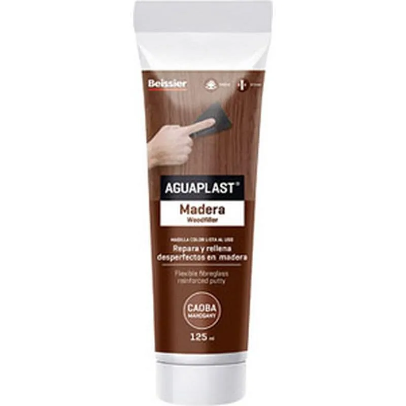 Compra MASILLA REPARACION MADERA AGUAPLAST 125 ML 2280 CAOBA BEISSIER 70000-004 al mejor precio