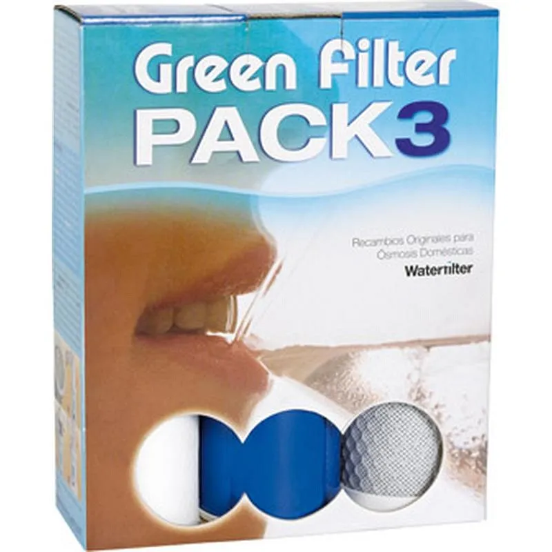 Compra RECAMBIO 3 FILTRO GREEN FILTER GREEN FILTER 763300 al mejor precio