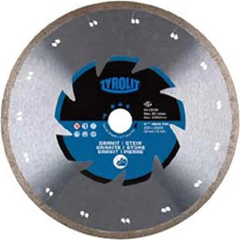 Compra DISCO DIAMANTE SEGMENTADO PREMIUM GRANITO 115 X 1,2 X 22,2 TYROLIT 475790 al mejor precio