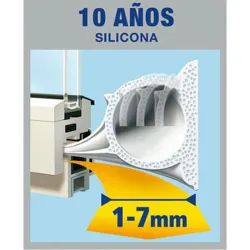 Compra BURLETE SILICONA TUBULAR TRANSPARENTE 6 M X 9 MM TESAMOLL TESA MOLL 05417-00200-02 al mejor precio