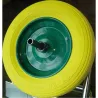 Compra RUEDA CARRETILLA OBRAS IMPINCHABLE diametro 350 MM, EJE diametro 20 MM THECA 1500929 al mejor precio