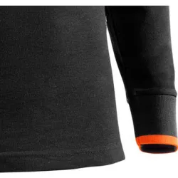 Compra POLO MANGA LARGA TOP RANGE NEGRO / NARANJA TALLA XL JUBA 618/XL al mejor precio