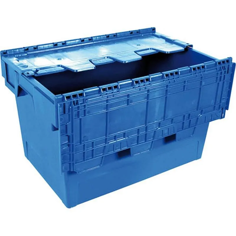 Compra CAJA ALMACEN Y TRANSPORTE POLIPROPILENO AZUL 600 X 400 X 340 MM TAYG 266003 al mejor precio