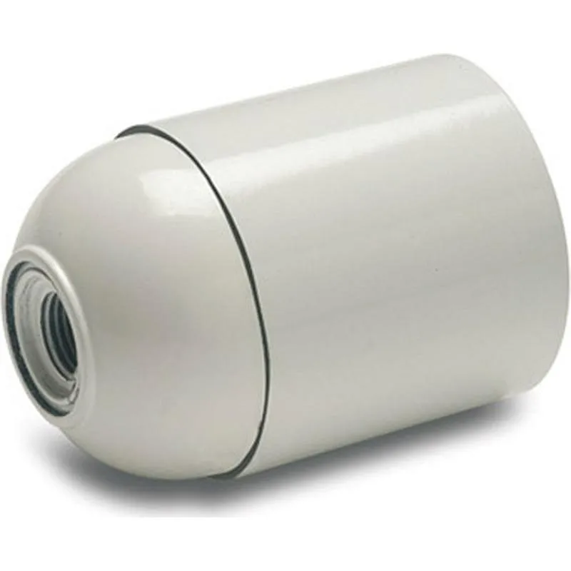 Compra PORTALAMPARAS LISO E-27 BLANCO FAMATEL 161-B al mejor precio