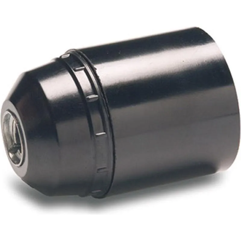 Compra PORTALAMPARAS LISO E-27 NEGRO FAMATEL 161 al mejor precio