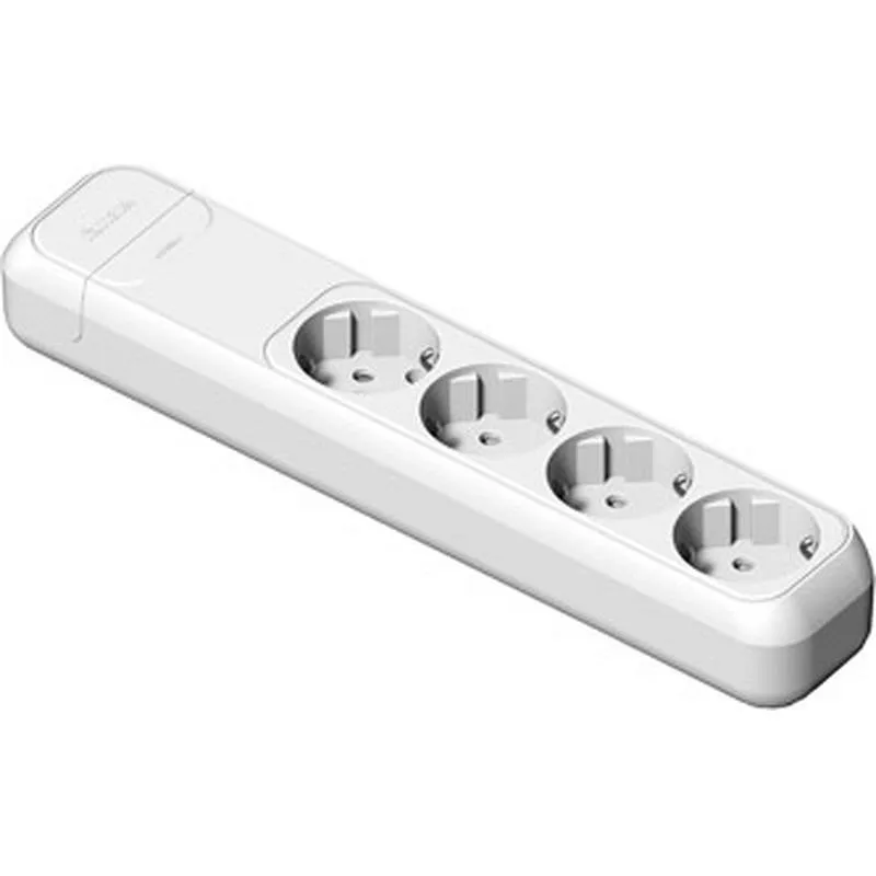 Compra BASE MULTIPLE SIN INTERRUPTOR SIN CABLE 4 TOMAS FAMATEL 2524 al mejor precio