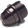Compra PORTALAMPARAS ROSCADO C/TOPE E-27 NEGRO (SIN ARANDELA) FAMATEL 163 al mejor precio