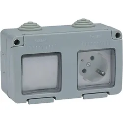 BASE ENCHUFE + CONMUTADOR...