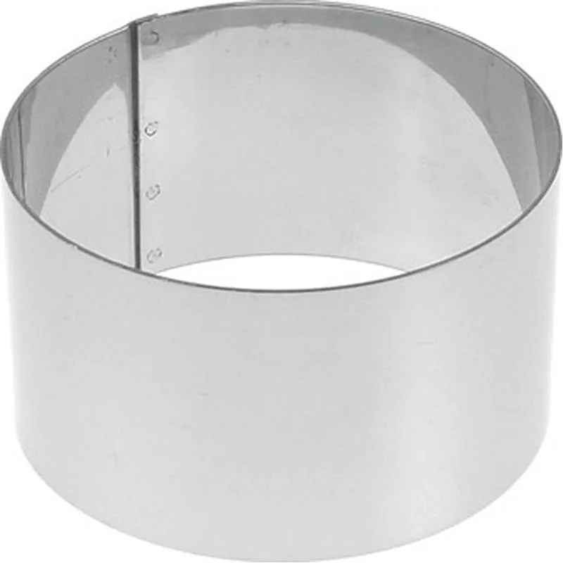 Compra MOLDE EMPLATAR INOX REDONDO AMBIT 10 X 4.5 CM AMBIT 64510 al mejor precio