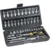 Compra MALETIN JUEGO LLAVES DE VASO 1/4" 46 PIEZAS DRAKO 9630640 al mejor precio