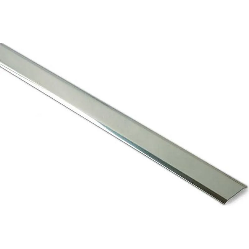 Compra TAPAJUNTAS ADHESIVO MOQUETA INOX 29 MM X 100 CM BRINOX B800404 al mejor precio