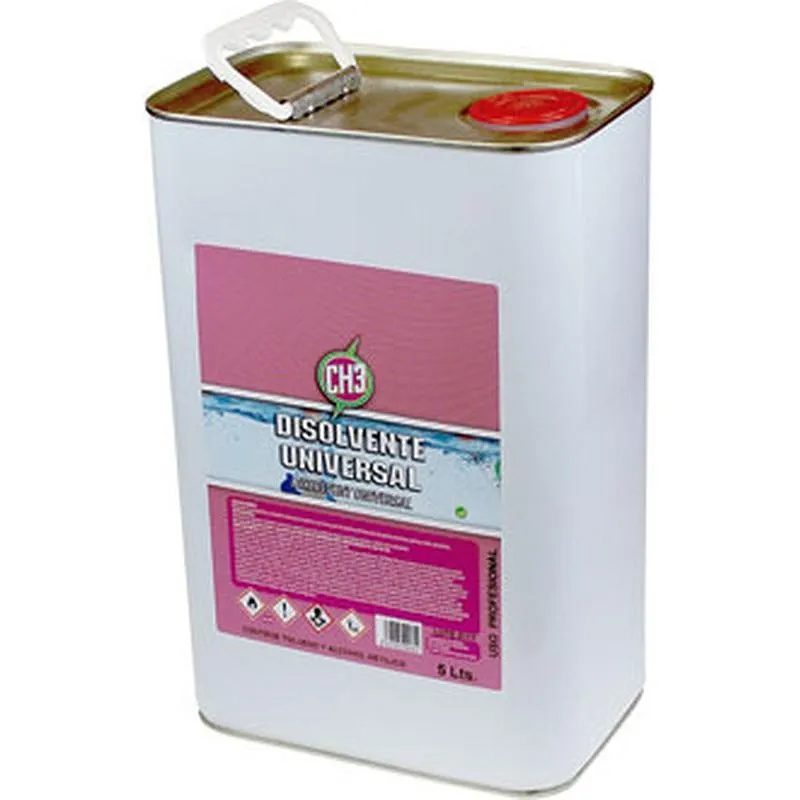 Compra DISOLVENTE UNIVERSAL ENVASE METALICO 5 L CH3 035712431 al mejor precio