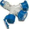 Compra ADAPTADOR INDUSTRIAL 3 TOMAS IP44 16A FAMATEL 15006 al mejor precio