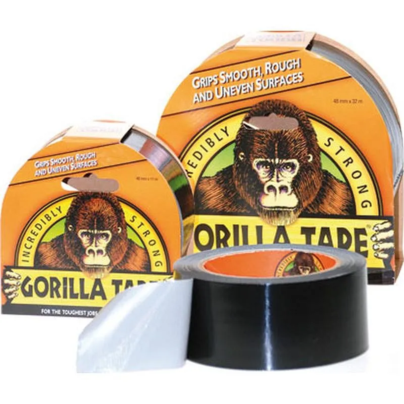 Compra CINTA AMERICANA GORILLA TAPE 32 M X 48 MM NEGRO GORILLA 3034025 al mejor precio