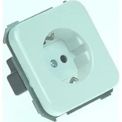 BASE ENCHUFE 2P + TT BLANCO...