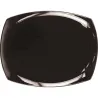 Compra BANDEJA PORCELANA COLOR RECTANGULAR 36 CM LOTTO-NEGRA AMBIT 9633103 al mejor precio