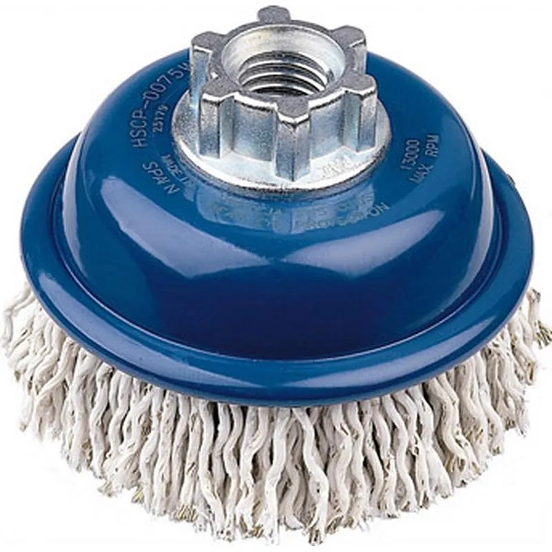 Compra CEPILLO TAZA PUA ONDULADA PLASTIFICADA M14 diametro 75/0,20-0,35 JAZ HSCP 0075WM14 al mejor precio