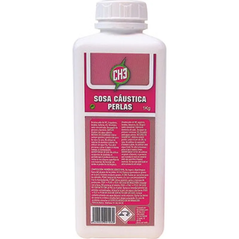 Compra SOSA CAUSTICA GRANULADA 1 KG CH3 080010031 al mejor precio