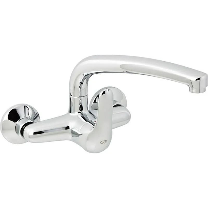 Compra GRIFO COCINA MONOMANDO PARED CAÑO HORIZONTAL SERIE K8 CROMADO GENEBRE 61192 28 45 66 al mejor precio