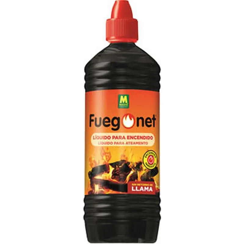 Compra LIQUIDO ENCENDIDO BARBACOA 1L FUEGONET 231198 al mejor precio