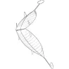 PARRILLA BESUGUERA INOX 54X13,5 CM SAUVIC 02610