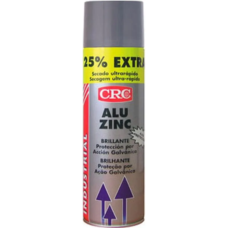 Compra GALVANIZADO EN FRIO SPRAY ALU ZINC ALTO BRILLO 500 ML CRC 30712-010 al mejor precio