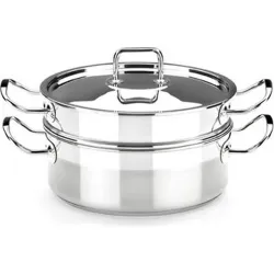 OLLA VAPOR CON TAPA...