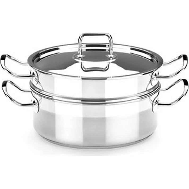 Compra OLLA VAPOR CON TAPA PROFESIONAL 24 CM BRA A341005 al mejor precio