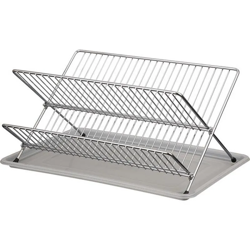 Compra ESCURREPLATOS CROMADO PLEGABLE 36 X 32 X 21,5CM DUETT KB004 al mejor precio