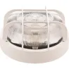 Compra APLIQUE EXTERIOR REDONDO CON REJILLA BLANCO IP44 E27 100W FAMATEL 4412G al mejor precio