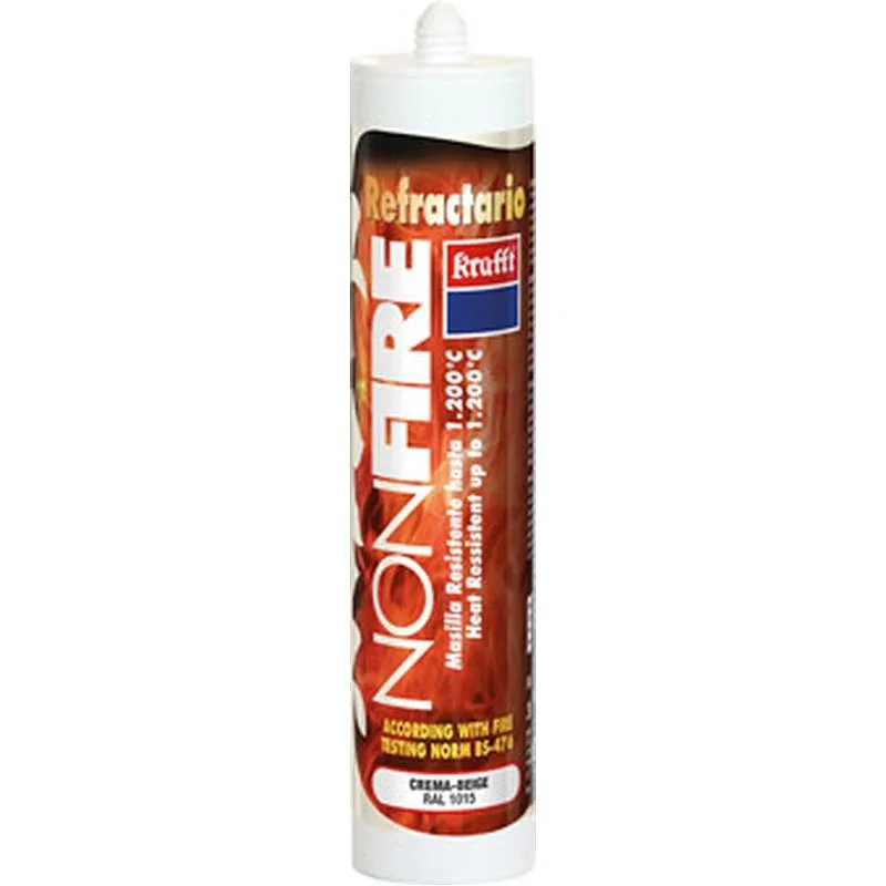 Compra MASILLA REFRACTARIA IGNIFUGA NONFIRE 300 ML CREMA KRAFFT 50743 al mejor precio