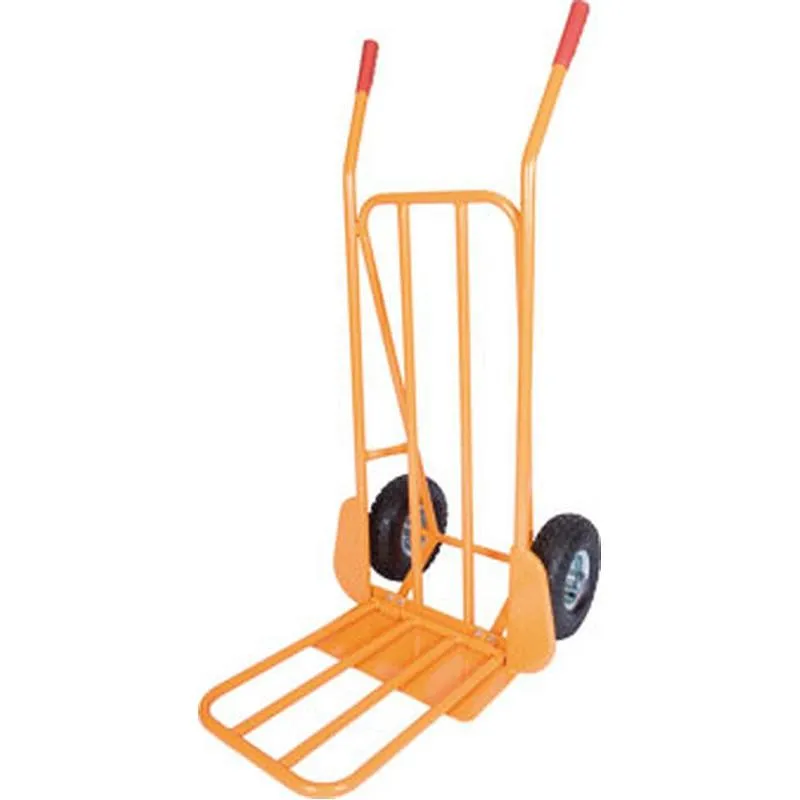 Compra CARRETILLA ALMACEN PALA ABATIBLE RUEDA NEUMATICA 300KG-115X50X25CM THECA 2500066 al mejor precio