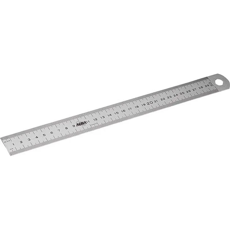 Compra REGLA INOX SEMIRÍGIDA 300 MM ACHA 32034 al mejor precio