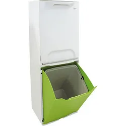 Compra CONTENEDOR BASURA SELECTIVO PISTACHO 34 X 29 X 47 CM DUETT 56R-34/1V al mejor precio