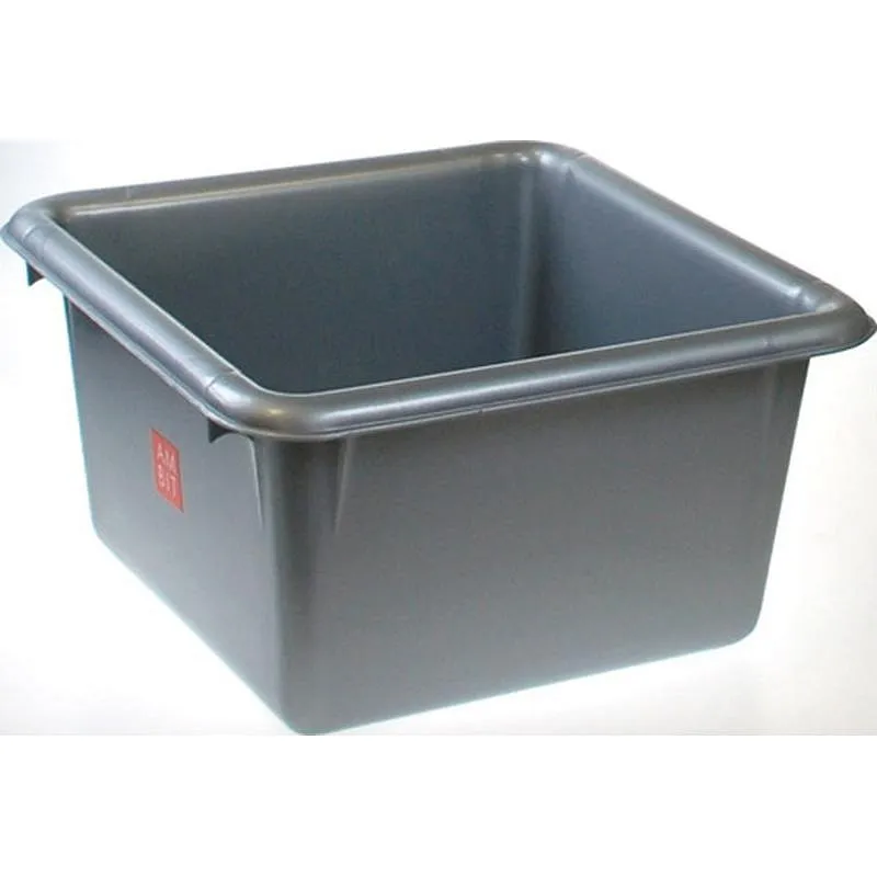 Compra BARREÑO CUADRADO PLATA 6 L 26 X 14 CM AMBIT 715 al mejor precio