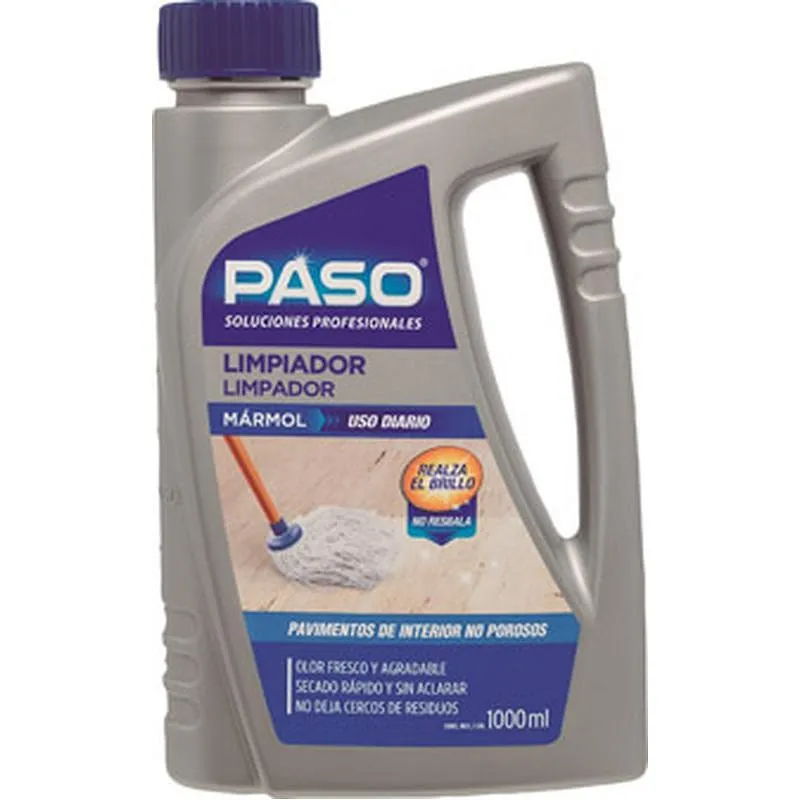 Compra LIMPIADOR USO DIARIO MARMOL 1 L PASO 700214 al mejor precio