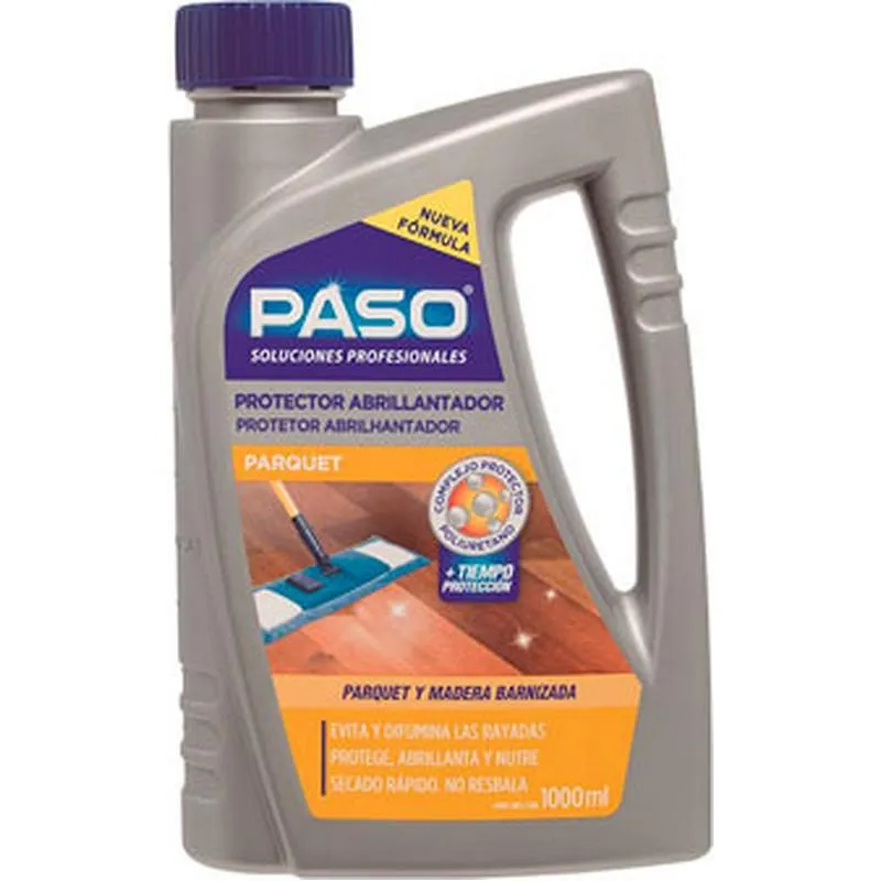 Compra PROTECTOR ABRILLANTADOR PARQUET 1 L PASO 700312 al mejor precio