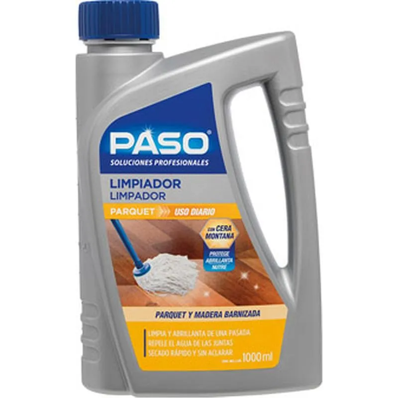 Compra LIMPIADOR USO DIARIO PARQUET 1 L PASO 700313 al mejor precio