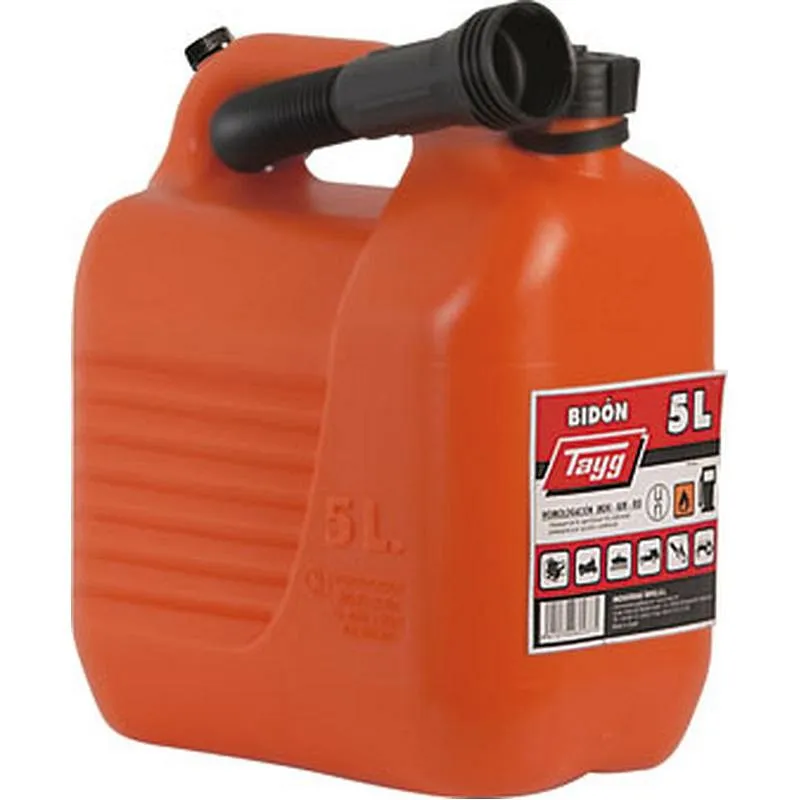Compra BIDON CON CANULA PARA COMBUSTIBLE 5 L TAYG 601354 al mejor precio