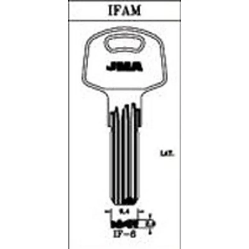Compra LLAVE SEGURIDAD LATON IF-6 JMA IF-6 al mejor precio