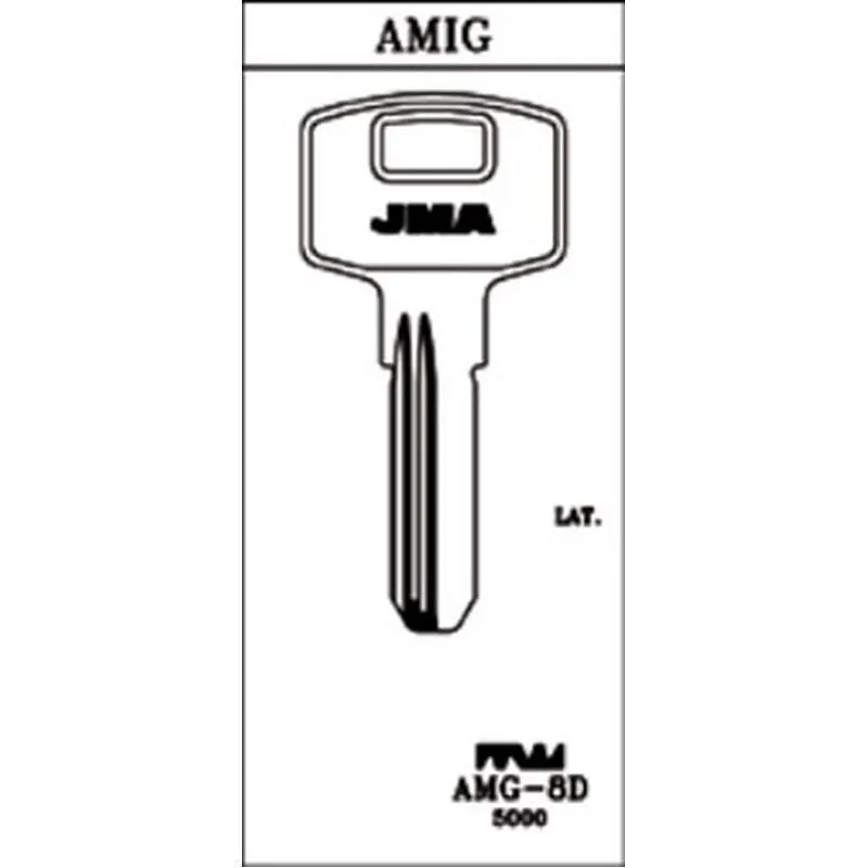 Compra LLAVE SEGURIDAD LATON PUNTOS AMG-8D JMA AMG-8D al mejor precio