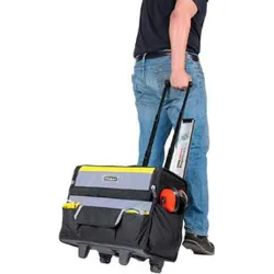 Compra BOLSA HERRAMIENTAS NEGRO CON RUEDAS 450 X 330 X 460 MM STANLEY 1-97-515 al mejor precio
