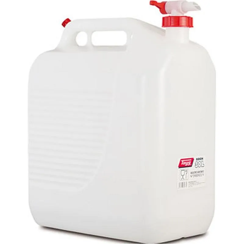 Compra BIDON PLASTICO ALIMENTARIO CON GRIFO 30 L TAYG 604362 al mejor precio