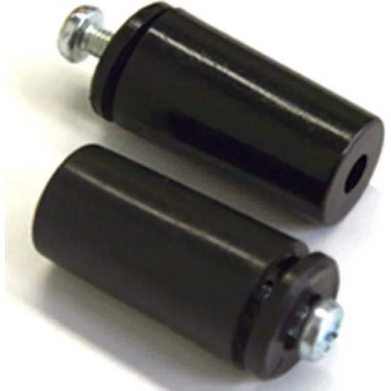 Compra TOPE PERSIANA (2 UNID) 40 MM NEGRO KYLATE 36385 al mejor precio